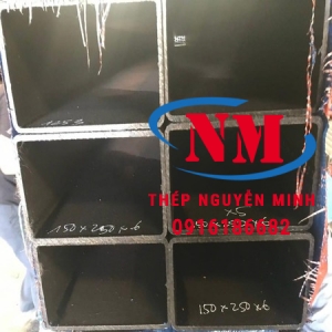 Thép hộp 100X250x6 Dài 6m – 12m