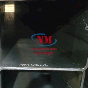 Thép hộp 350x450x12ly/mm/li mác Q235B SS400
