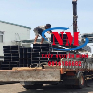 Thép hộp 75x125x10y/mm/li mác Q235B