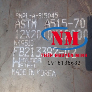 Bán Thép tấm ASTM A515 GR.70 Hàng có sẵn tại kho