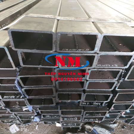 THÉP HỘP CHỮ NHẬT 100X150X8