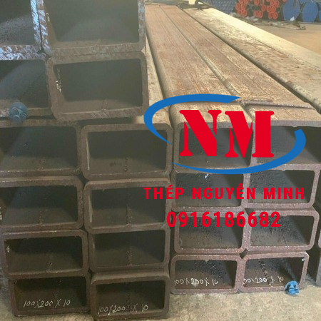 Thép hộp chữ nhật 100x200x10