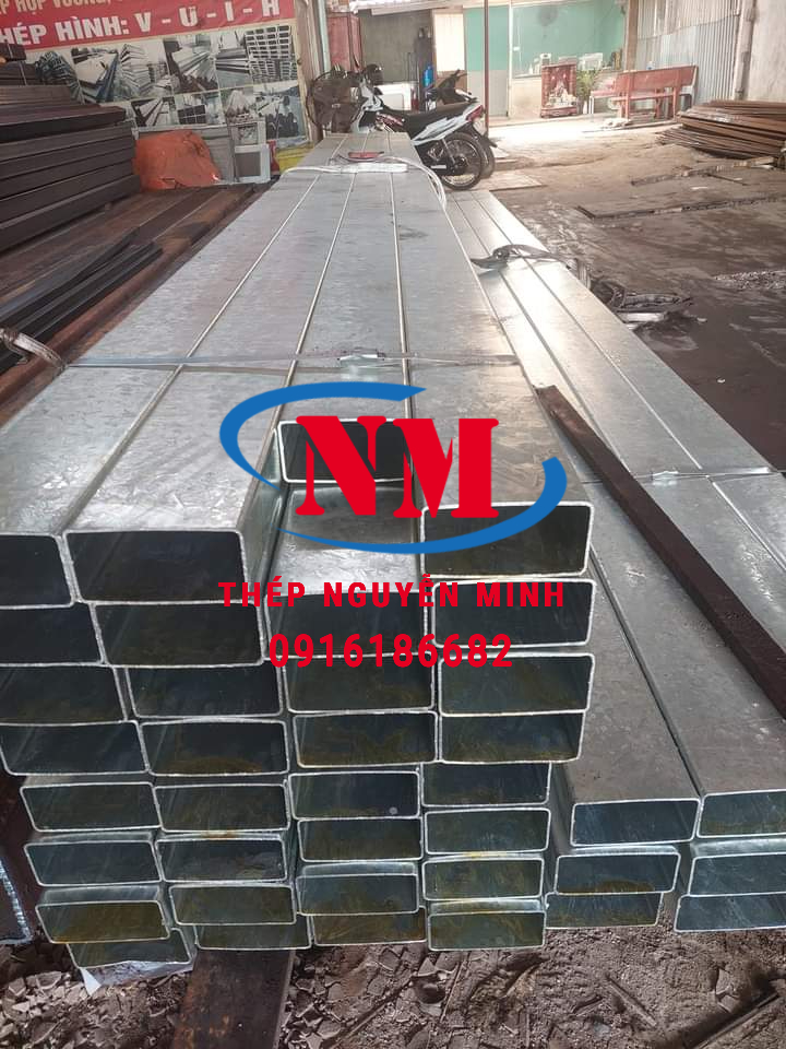 Thép hộp 100x200x2, THÉP HỘP CHỮ NHẬT 100X200X2