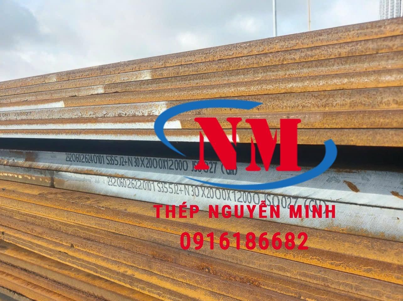 Thép tấm ĐÚC S355/S355JR/ S355J0/ S355J2 tiêu chuẩn EN10025-2:2004